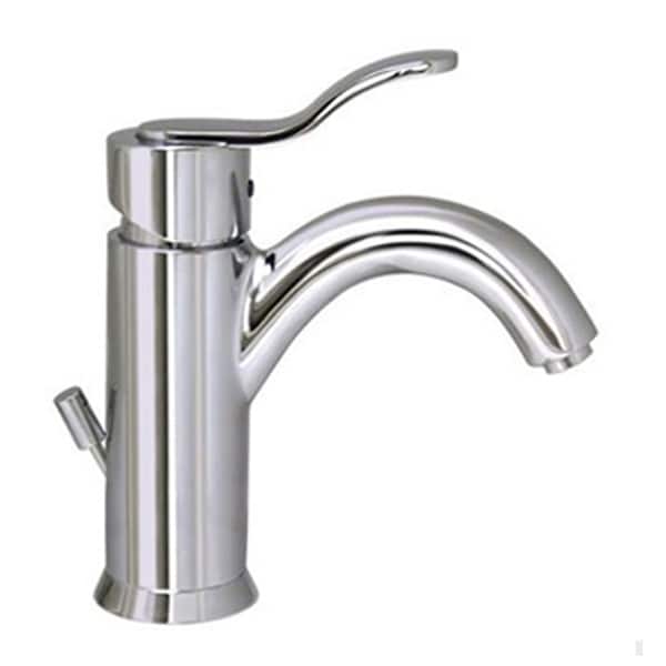 Whitehaus Galleryhaus Sgl Hole/Sgl Lever Lavatory Faucet W/ Pop-Up Waste, Chrm 3-04012-C - main